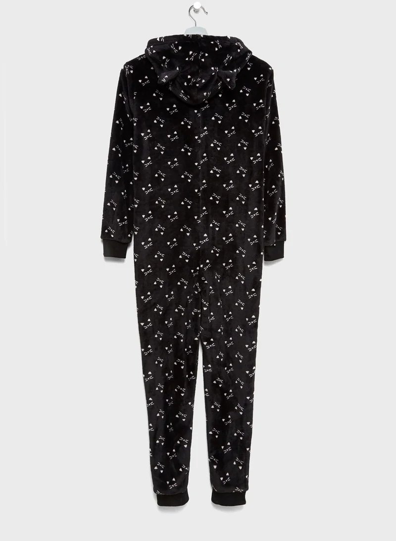 NEW LOOK Teen Cat Onesie