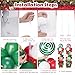 Realspring 132 Pcs Christmas Party Decorations Christmas Balloon Column Stand Kit Red Green White Candy Cane Gift Box Balloons for Xmas New Year Holiday Birthday Party Supplies - Image 4