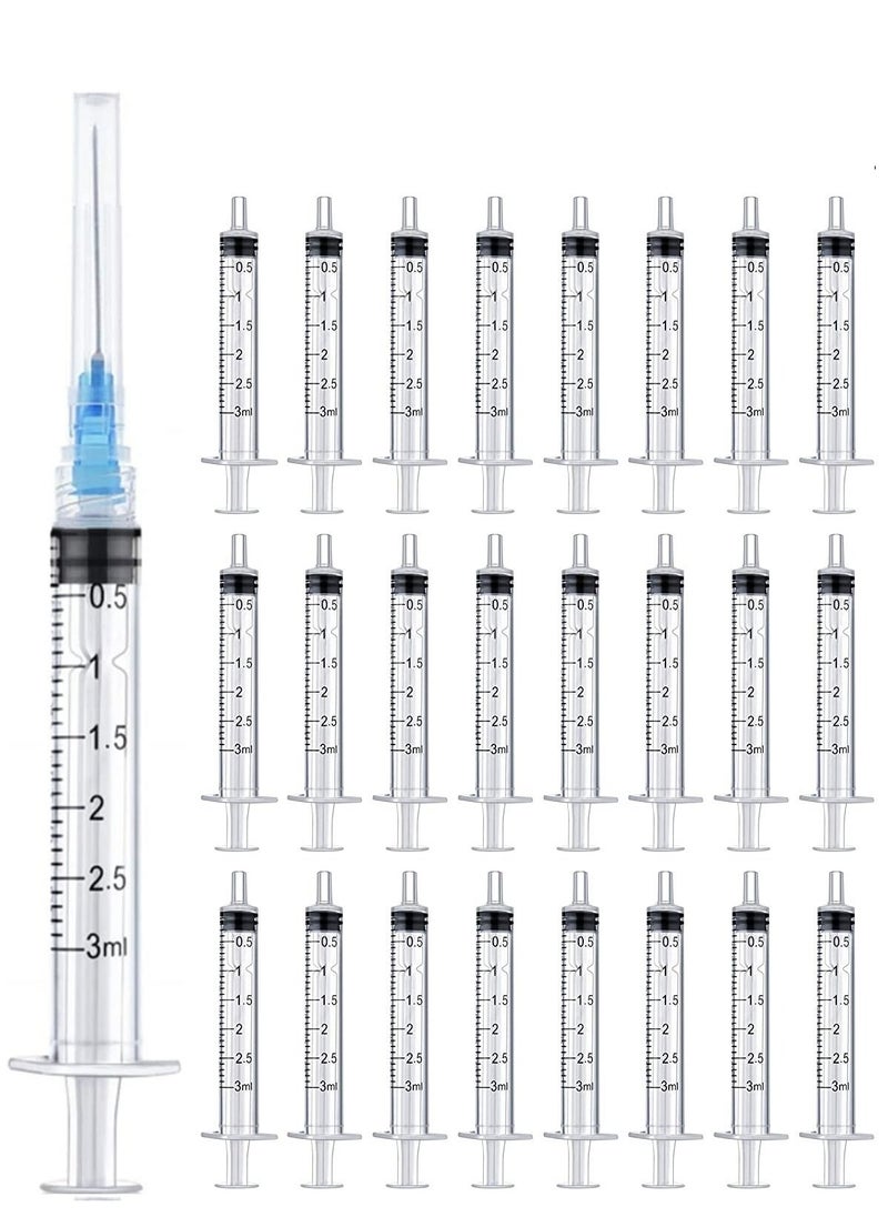 Generic Medical Disposable Syringe 3 ml With Needle, Individually Sealed, Box/100  - Image 1