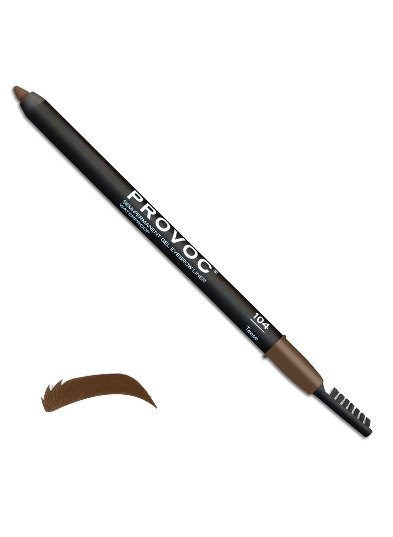 Provoc PROVOC Semi-Permanent Gel Eyebrows Liner WP 104 Tease