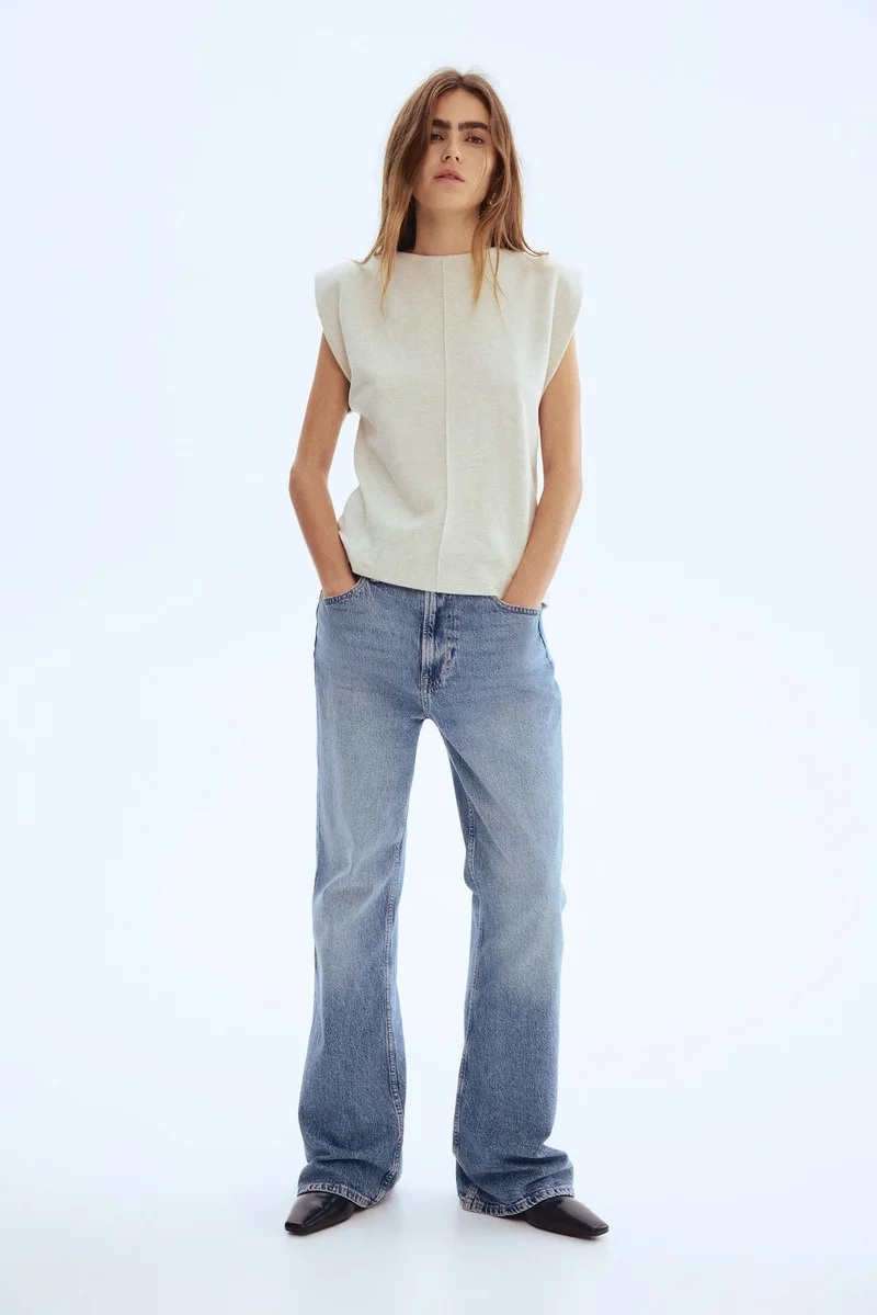 اتش اند ام بلوزة محبوكة