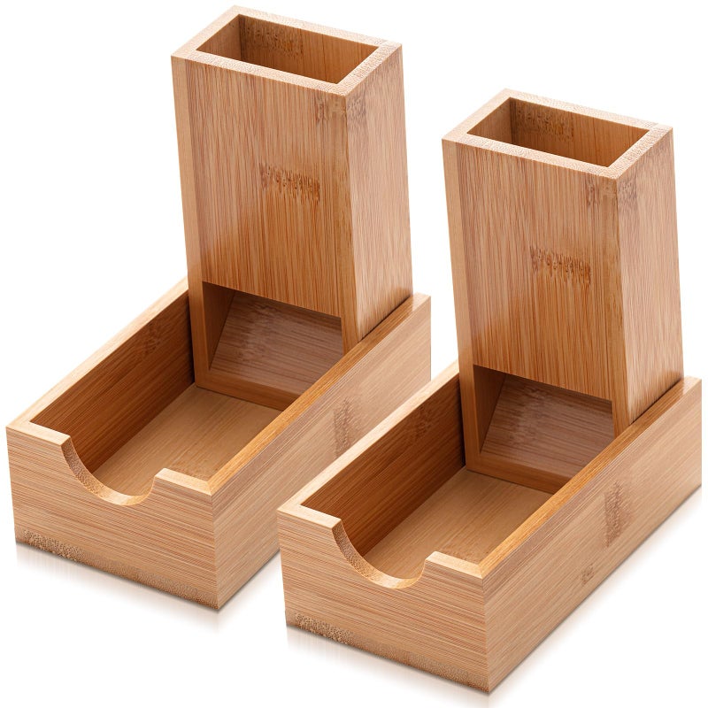 Arrowbash 2 Pcs Dice Tower with 14 Polyhedral Dice Set Foldable Wooden Die Dice Roller Castle Collapsible Rolling Case for Tabletop Games Board Games - Image 3