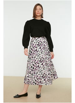 trendyol Cream Knitted Skirt  - Image 2