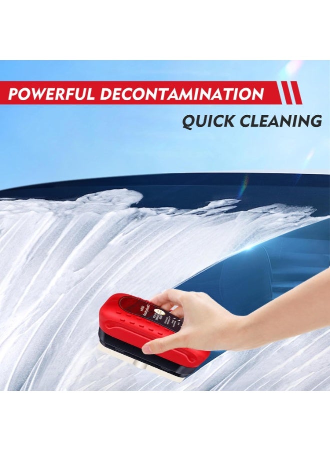 Generic Multifunctional Car Glass Cleaning Brush for Oil Film Removal – Powerful Windshield & Side Mirror Cleaner – Removes Dirt, Water Stains, and Grease for Crystal Clear Visibility – Ergonomic Design and Easy to Use - Image 5