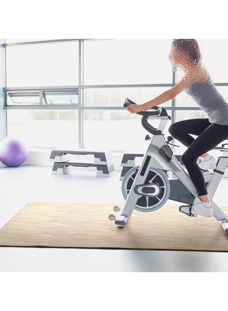 كانجرو أطقم بساط أرضيات من الفوم لون خشبي 12 قطعه - Image 4