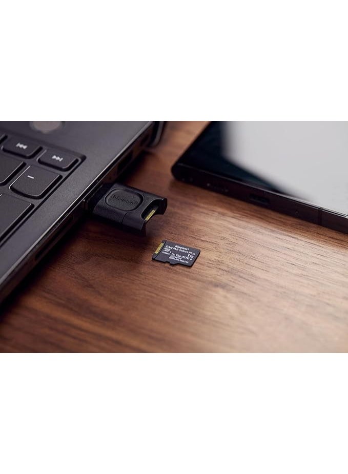 كينغستون Kingston Canvas Select Plus microSD Memory Card 64GB microSDXC Gen3 100MB/s A1 Card + Adapter - SDCS3/64GB - Image 4