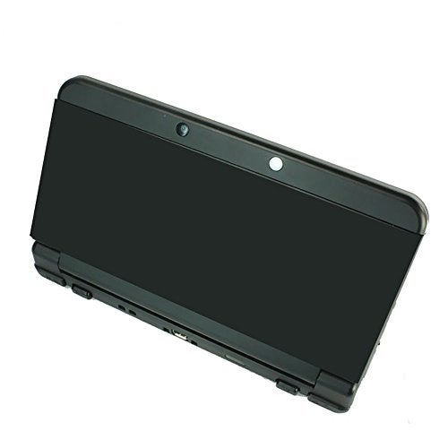 Ambertown for New 3DS 2015 Version Front Back Faceplate Plates Upper & Back Battery Housing Shell Case Cover (Black) - Image 3