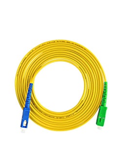 Fiber Patch Cable SC APC to SC APC Simplex 15M LSZH 3.0mm