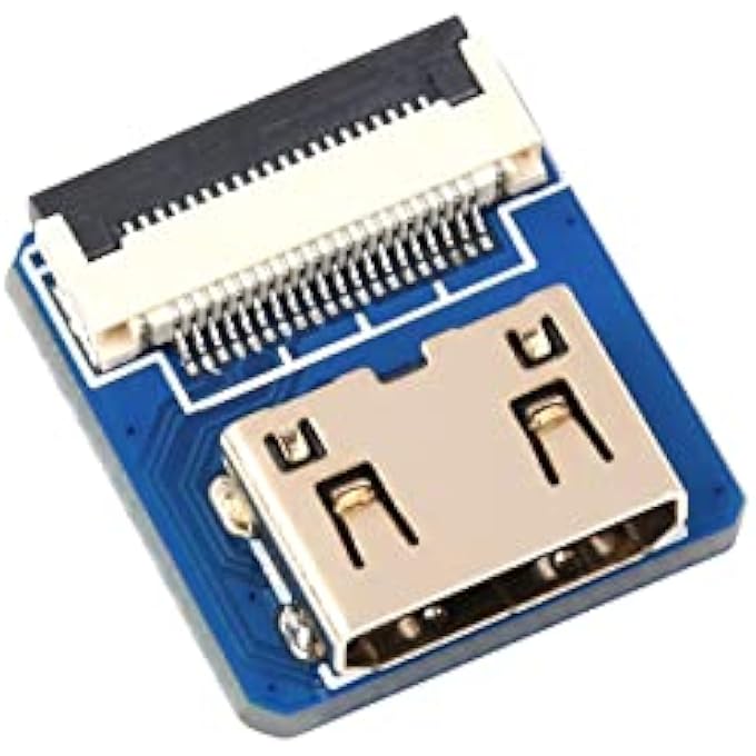 rayihni محولات HDMI متعددة الأنواع، لصنع كابل HDMI - محول HDMI ميكرو عمودي - محول HDMI مصغر أفقي (B) - Image 2