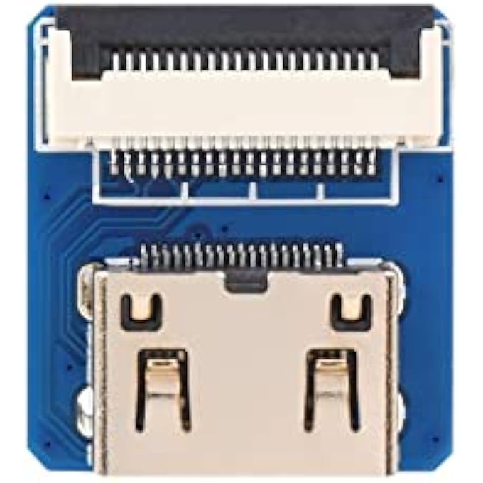 rayihni محولات HDMI متعددة الأنواع، لصنع كابل HDMI - محول HDMI ميكرو عمودي - محول HDMI مصغر أفقي (B) - Image 3