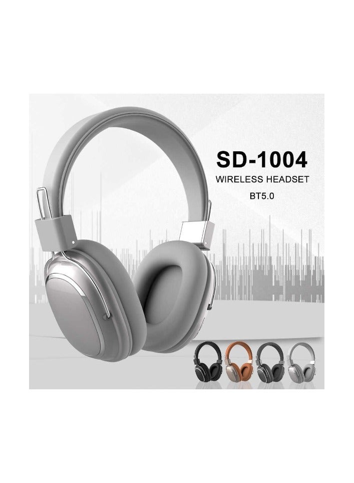 سودو سماعات رأس SD-1004، سماعات رأس لاسلكية ستيريو محيطي، تجربة جودة صوت مثالية. تتضمن حامل سماعة الأذن - Image 3