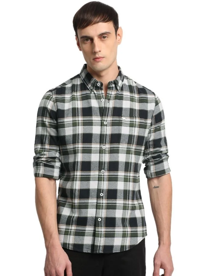 THE BEAR HOUSE Men's Shirt for Casual and Formal Wear | Classic Button-Down Style for Office, Daily Use, Travel, Events & All-Season Outfits | Versatile & Stylish Wardrobe Essential for Every Occasion