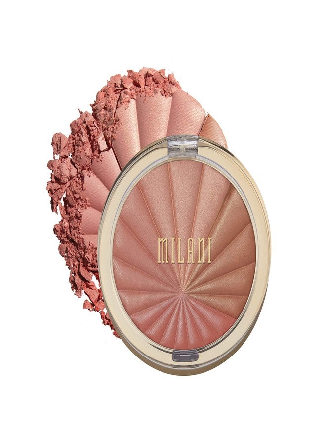 Milani Color Harmony Blush Palette - Berry Rays (0.3 Ounce) Vegan, Cruelty-Free Powder Blush Compact - Shape, Contour & Highlight Face with 4 Matte Shades - Image 1