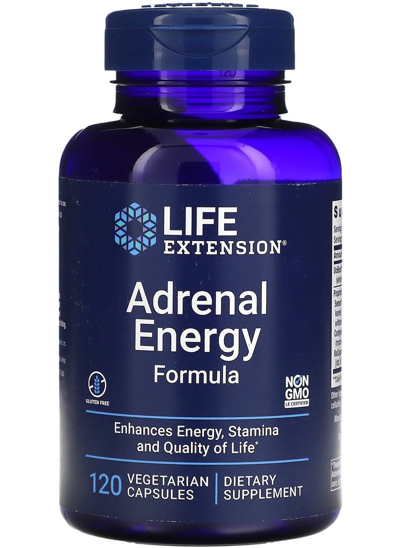Adrenal Energy Formula, 120 Vegetarian Capsules
