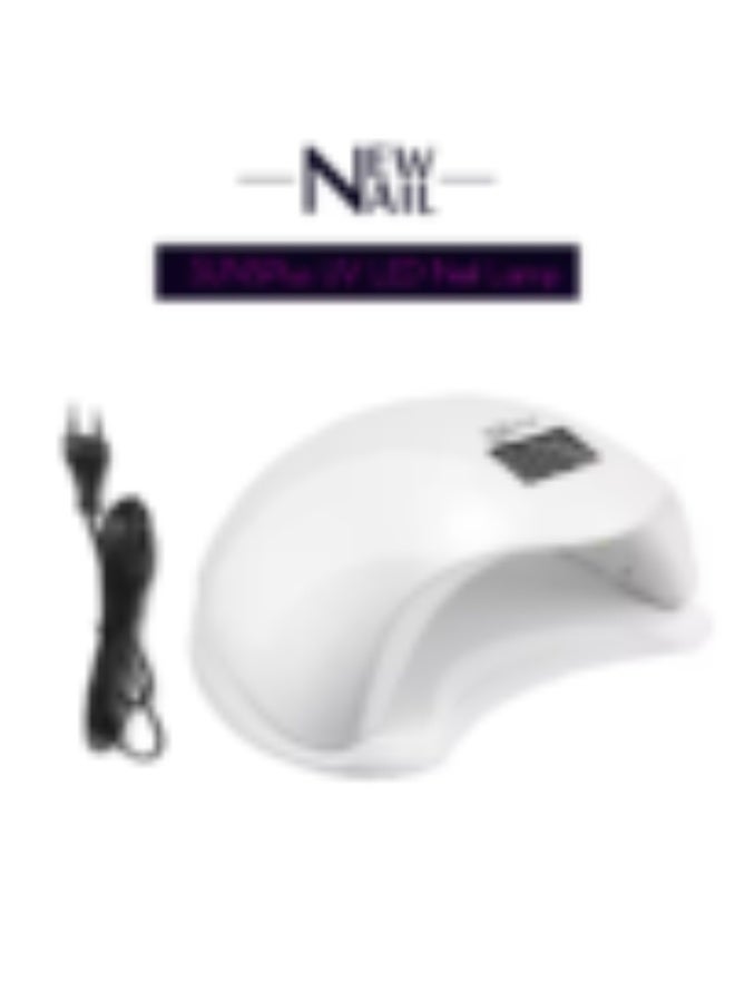 جهاز مصباح الأشعة فوق البنفسجية لتجفيف الأظافر الجل وطلاء بقدرة 48وات-ابيض - Image 3