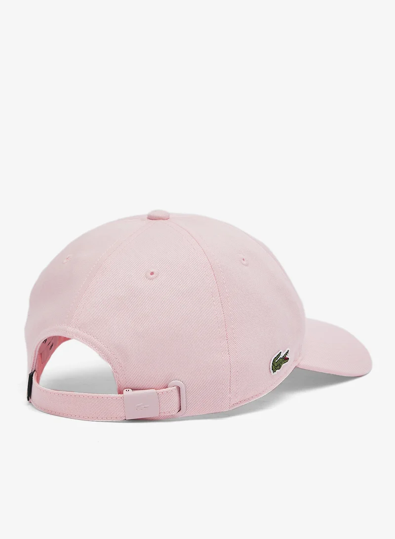 LACOSTE  Logo Curve Peak Cap  | Best Price UAE