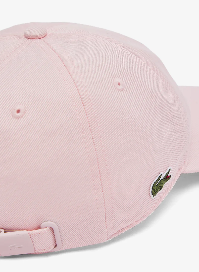 LACOSTE  Logo Curve Peak Cap  | Best Price UAE