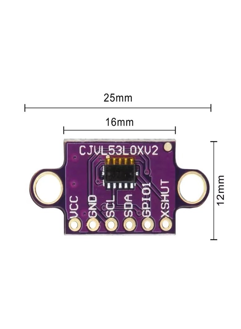 VL53L0X Time-of-Flight (ToF) Laser Ranging Sensor 3-5V, GY-530 Laser Distance Module CJVL53LOXV2 - Image 4