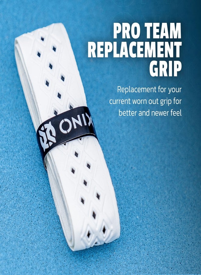 Onix Pickleball Pro Team Perforated Replacement Grip — Black/Orange for Superior Comfort, Enhanced Control, and Long-Lasting Performance During Play - Image 4