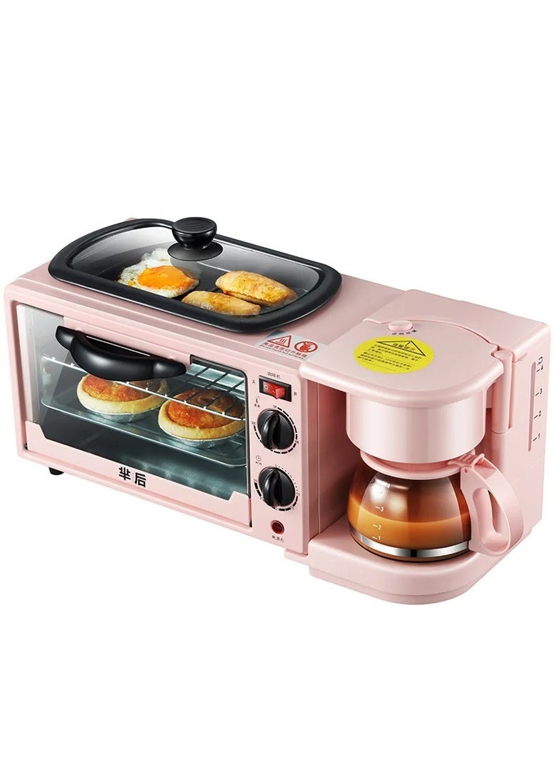 Generic Multifunctional Three In One Breakfast Machine Household Toaster Hot Milk Coffee Maker 9L Oven  - Image 1