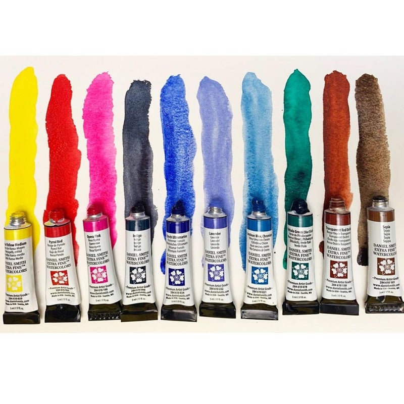 Daniel Smith 10X5ML Pablo Rubens Master Artist Set, 5 ml (Confezione da 10), Blues 50 Millilitre - Image 2