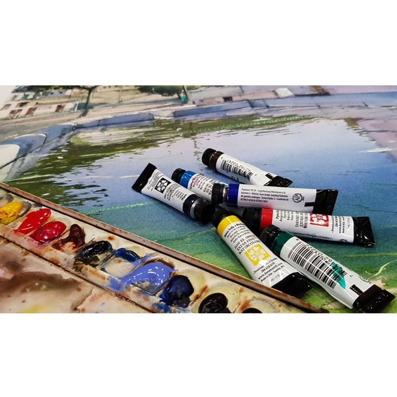 Daniel Smith 10X5ML Pablo Rubens Master Artist Set, 5 ml (Confezione da 10), Blues 50 Millilitre - Image 3