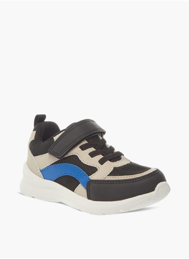 LBL by Shoexpress Boys Panelled Sneakers With Hook And Loop Closure  - Image 1