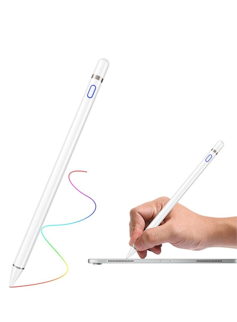 ELTRAZONE High Tech Smart Stylus Pen For iPad/ Tab/ Mediapad White - Image 1