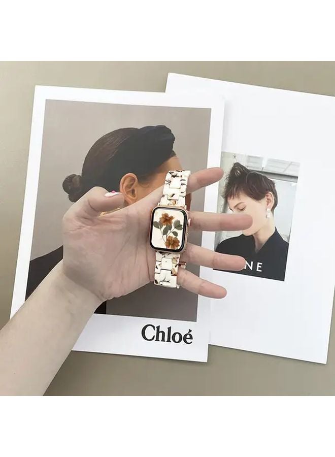 حزام راتنج النوجا لساعة أبل 10 9 8 7 SE 6 5 4 3 2 1 38 40 41 42 ملم - Image 1