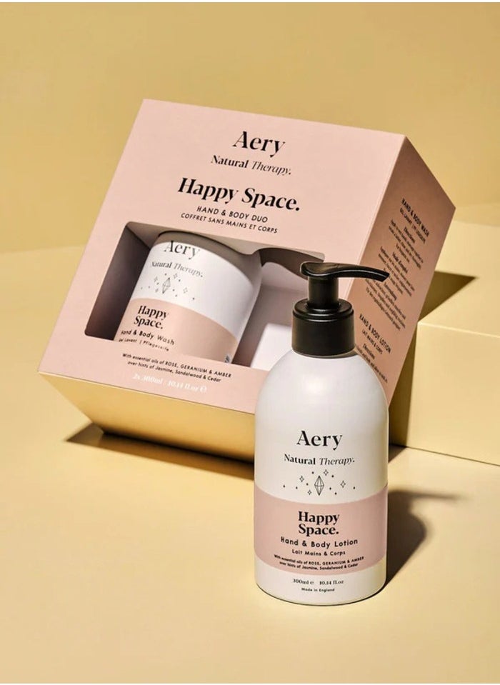 Aery Living Aery Living Happy Space Hand & Body Duo 2 x 300ml  - Image 1