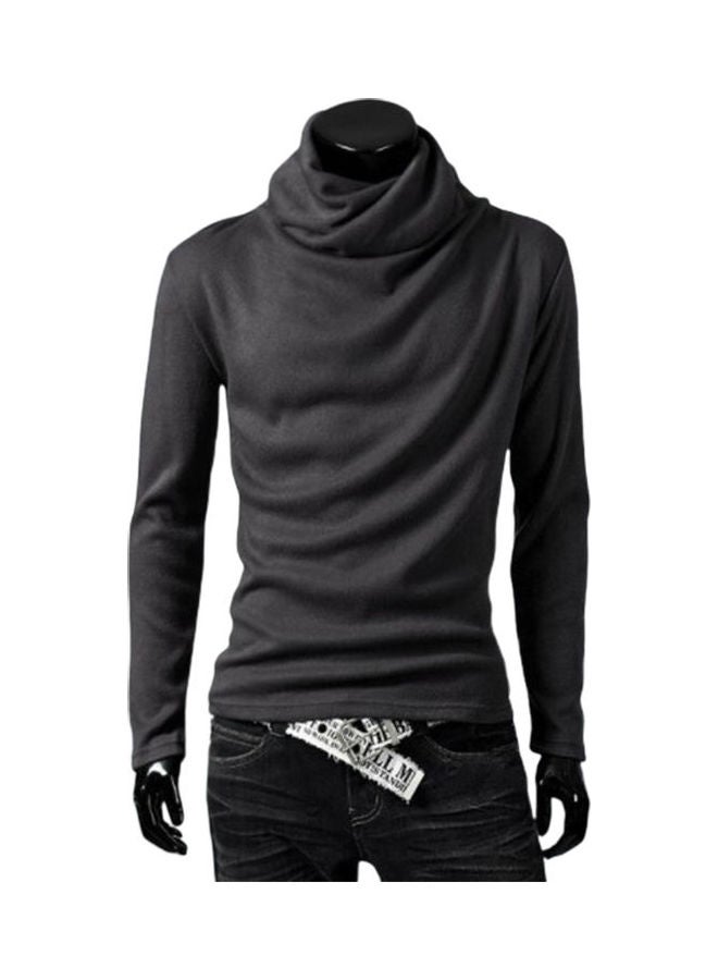 NIBEMINENT Long Sleeves Pullover Grey - Image 1