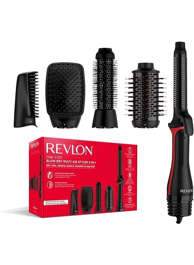 ريفلون مصفف الشعر متعدد الوظائف 5 في 1 Revlon RVDR5371ARB ONE-STEP BLOW-DRY - Image 1