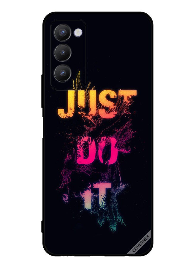Covernex Protective Case Cover For Tecno Camon 18 Just Do It Colorful - Image 1