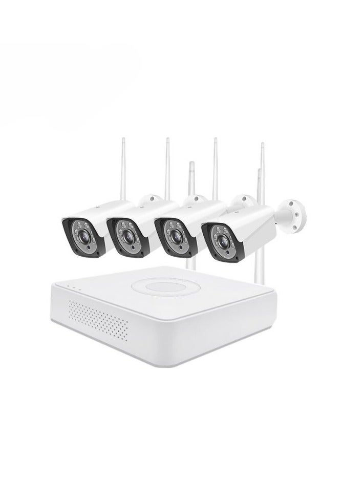 Kannzz MU-T7204WF-N310B 4-Channel 2MP Wireless NVR with Motion Detection and H.265 Compression