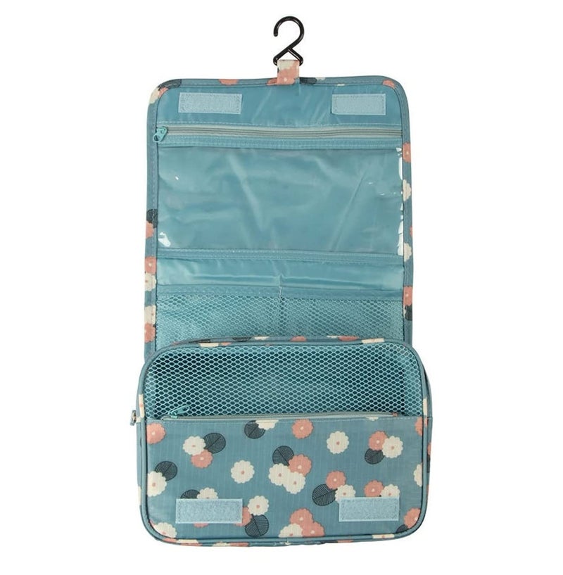 SIX SIGMA Cosmetic Make up Organizer Portable Makeup Pouch Waterproof Ladies Case Travelling Storage Inner Ware Up Brush Kit Holder Ideal for Women and Girls - Image 1