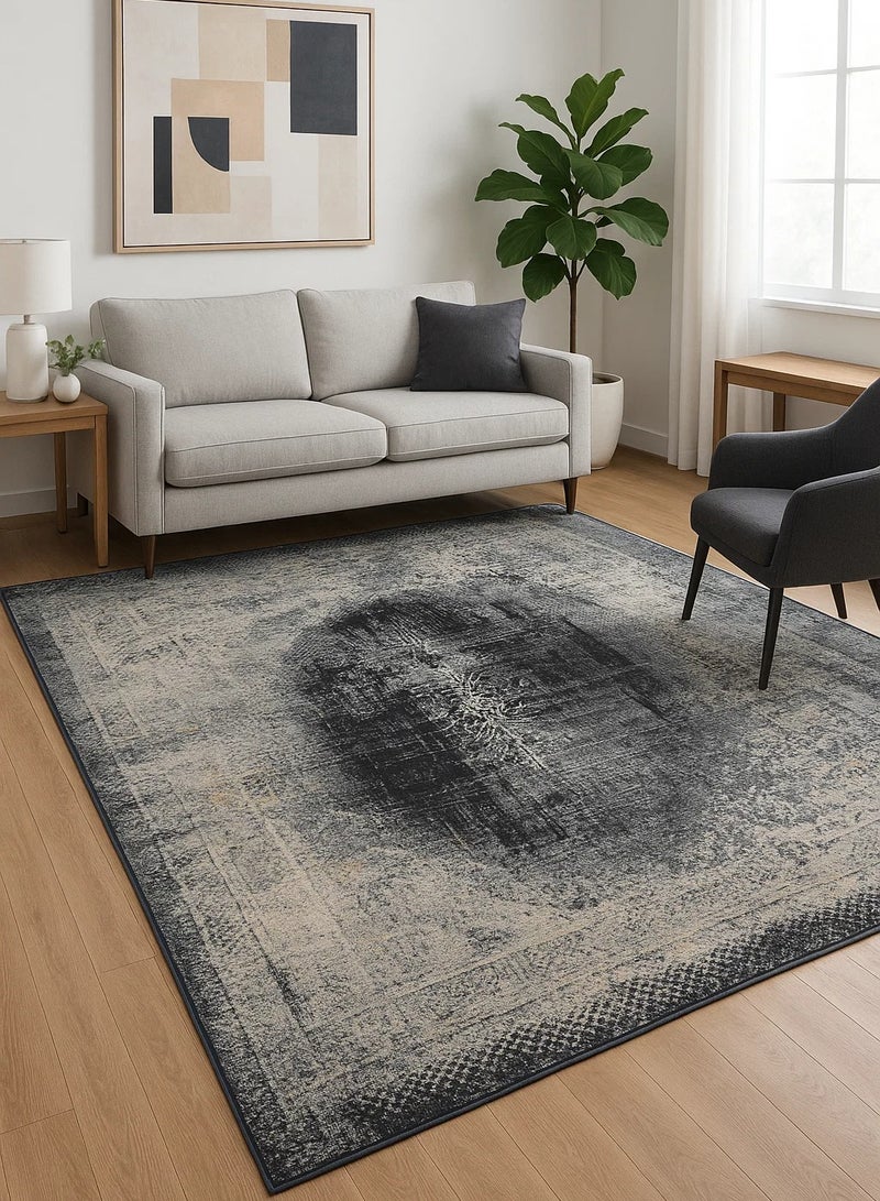 لوفت إيسلا، سجادة خارجية، سجادة أريكة، سجادة معيشة، مقاس 160×235 سم، قماش، متعدد الألوان، صنع في مصر-294E-Q4 - Image 1