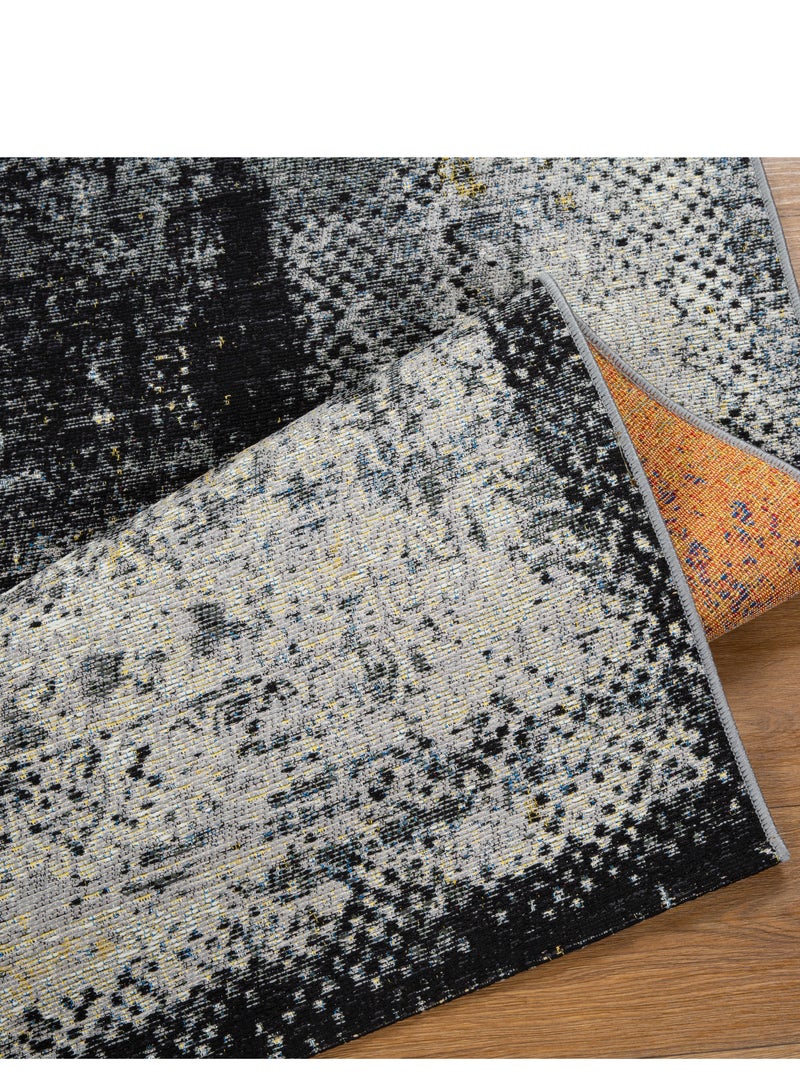 لوفت إيسلا، سجادة خارجية، سجادة أريكة، سجادة معيشة، مقاس 160×235 سم، قماش، متعدد الألوان، صنع في مصر-294E-Q4 - Image 2