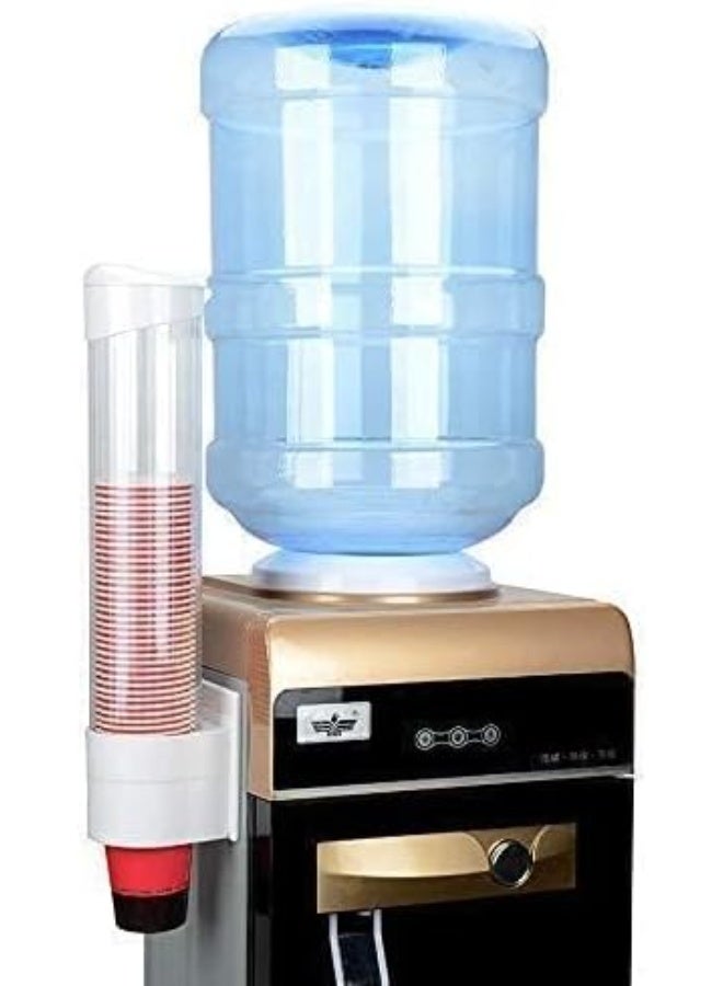 Automatic wall-mounted plastic cup dispenser – Cup holder for home and office use - Image 3