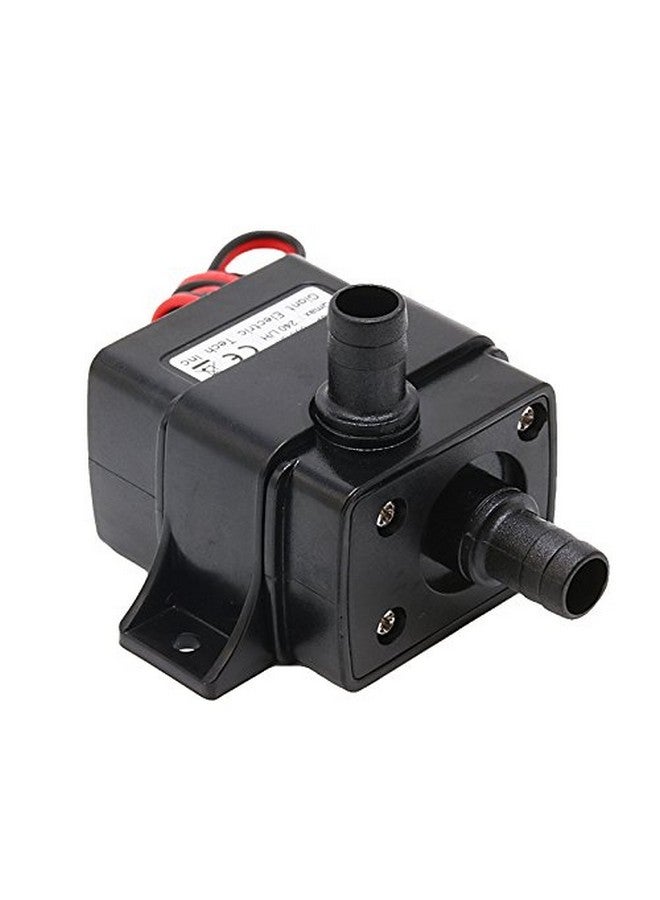 هيليتجو مضخة مياه HiLetgo قطعتين 240 لتر/ساعة تيار مستمر 12 فولت 4.2 واط مضخة صغيرة بدون فرشاة رأس ضخ 3 متر مضخة مياه فائقة الهدوء لحوض السمك وحوض السمك - Image 2