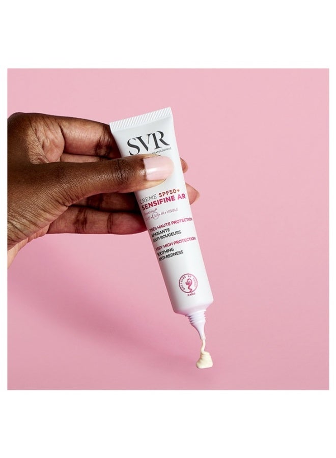 اس في أر SVR كريم Sensifine AR بعامل حماية من الشمس SPF50+، 40 مل - Image 2