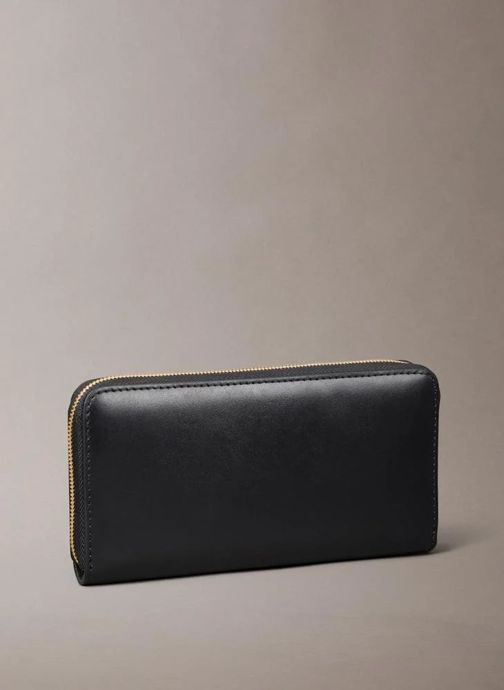 CALVIN KLEIN Logo Large Zip Around Wallet