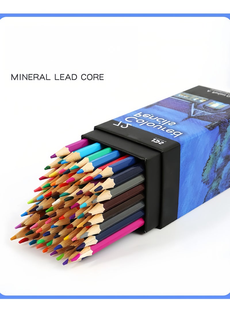 72 Colored Pencil Set , Premium Soft Core Colored Pencil Leads For  Artists, Professionals And Colorists, Protective And Neat, Great For Drawing, Blending, Shading, Colored Pencil Set Gift For Kids, Beginners - Image 3