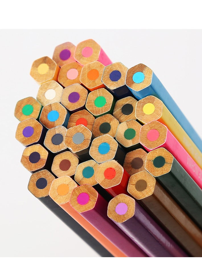 72 Colored Pencil Set , Premium Soft Core Colored Pencil Leads For  Artists, Professionals And Colorists, Protective And Neat, Great For Drawing, Blending, Shading, Colored Pencil Set Gift For Kids, Beginners - Image 4