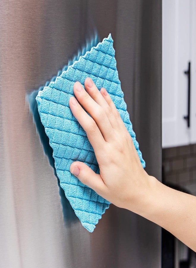 Libman 1482 Microfiber Sponge Cloths - Combines The Best of a Sponge and Dish Cloth, Includes 3 Packs of 3 Sponge Cloths (9 Total Sponge Cloths), Pink, Blue and Green, 7.5 in. x 6.5 in. - Image 3