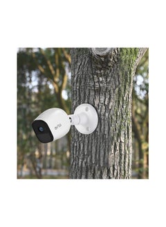 SYOSI 360 Degree Adjustable Indoor/Outdoor Security Bracket, Wall Mount Compatible with Arlo Pro/ Pro 2/ Pro 3/ Pro 4 and for Ring Stick Up/ Indoor Cam Battery, for Wyze Cam Pan/ Outdoor (4 Pack, White)  - Image 5