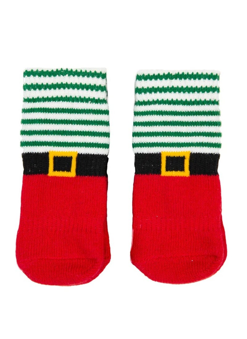 Talking Tables Botanical Pet Dress Up Dog Socks 4 Pack  - Image 2