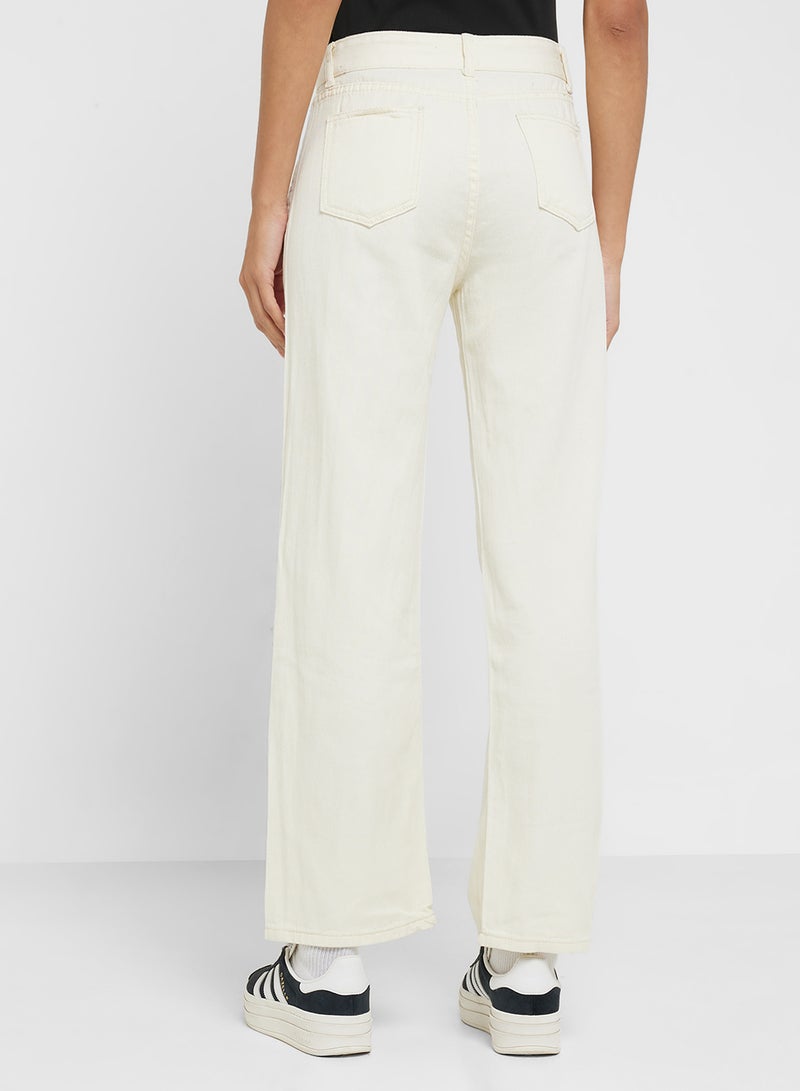 Ginger Mid Rise Straight Fit Jeans  - Image 3