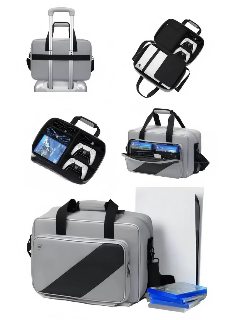 Journey Mate - Travel Storage Bag for Ps5, Shoulder Bag For Playstation 5 Console & Accessories, Large Capacity Accessories - Image 1