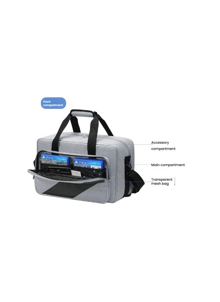 Journey Mate - Travel Storage Bag for Ps5, Shoulder Bag For Playstation 5 Console & Accessories, Large Capacity Accessories - Image 1
