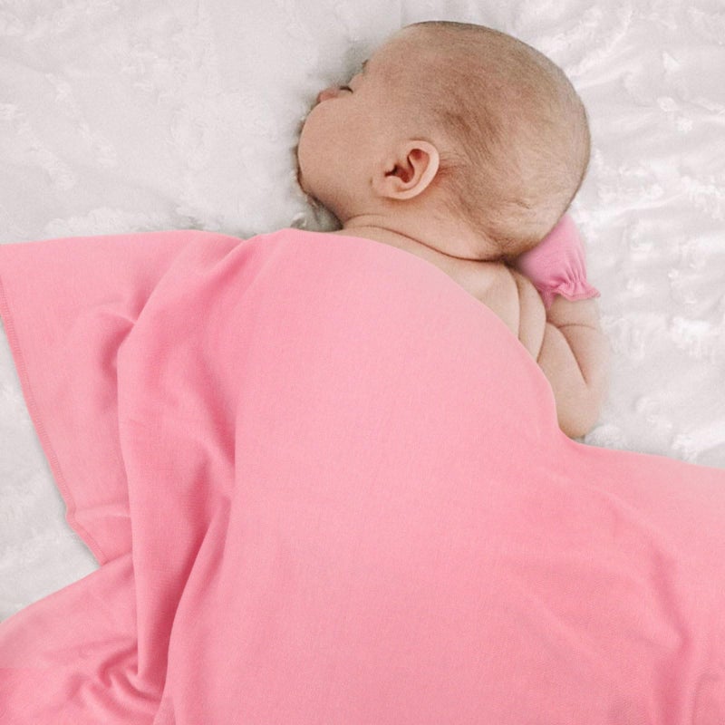 DRESHOW BQUBO Newborn Receiving Blanket Bow Hat Gloves Set Cotton Warm Baby Swaddle Blanket Wrap Baby Sleep Sack Shower Gift - Image 3